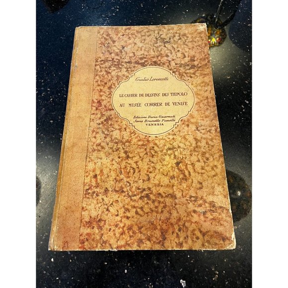 Giulio Lorenzetti Le Cahier De Dessins Des Tiepolo Musee De Venise 1946 Illust